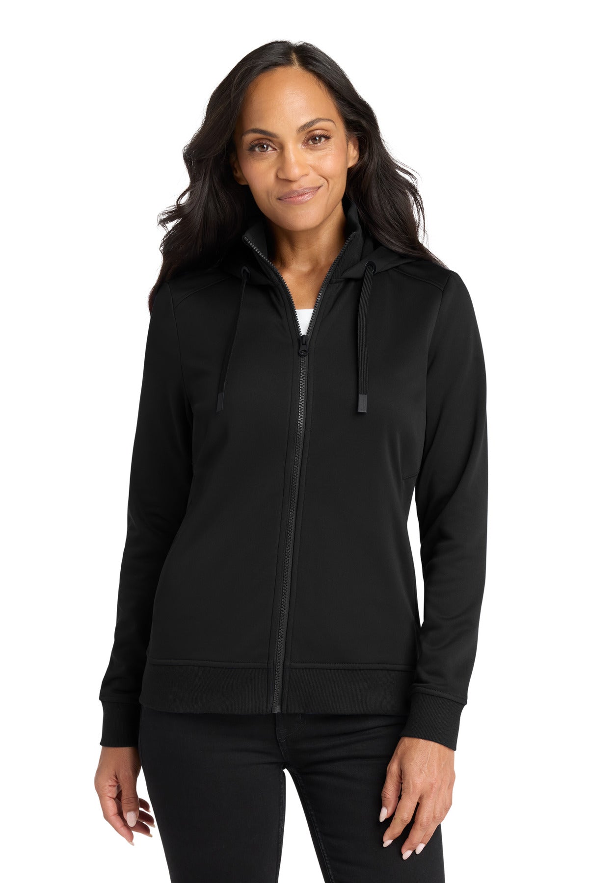 Port Authority L814 - Women's Smooth Fleece Hooded Jacket