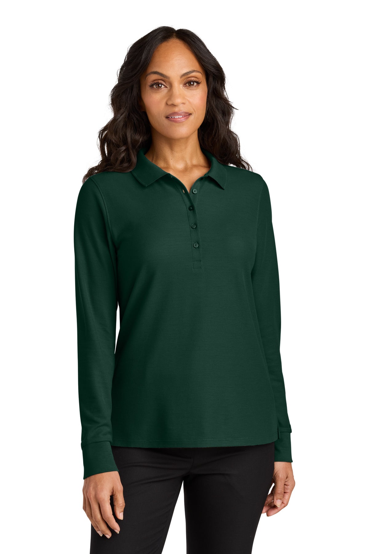 Port Authority LK200LS - Women's Wearever Signature Pique Long Sleeve Polo