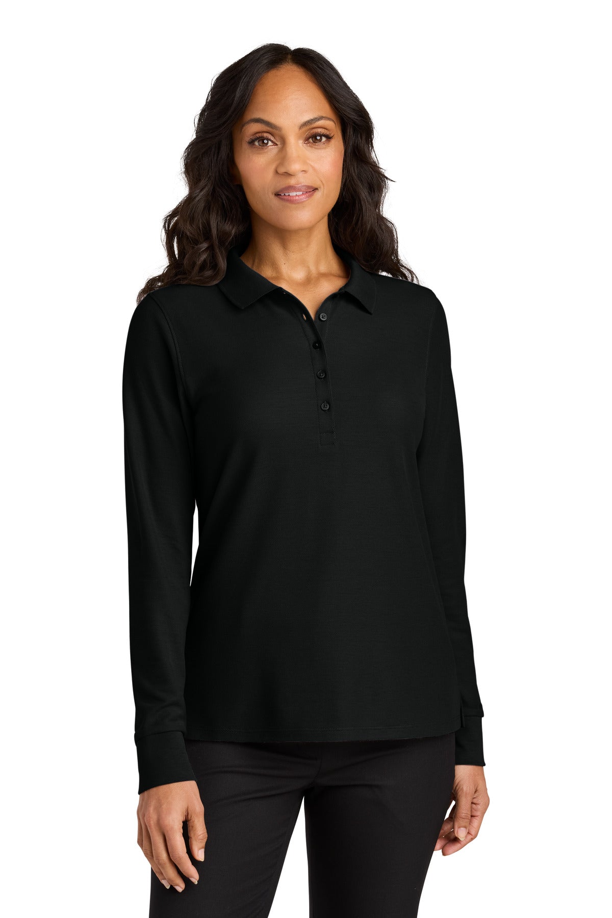 Port Authority LK200LS - Women's Wearever Signature Pique Long Sleeve Polo