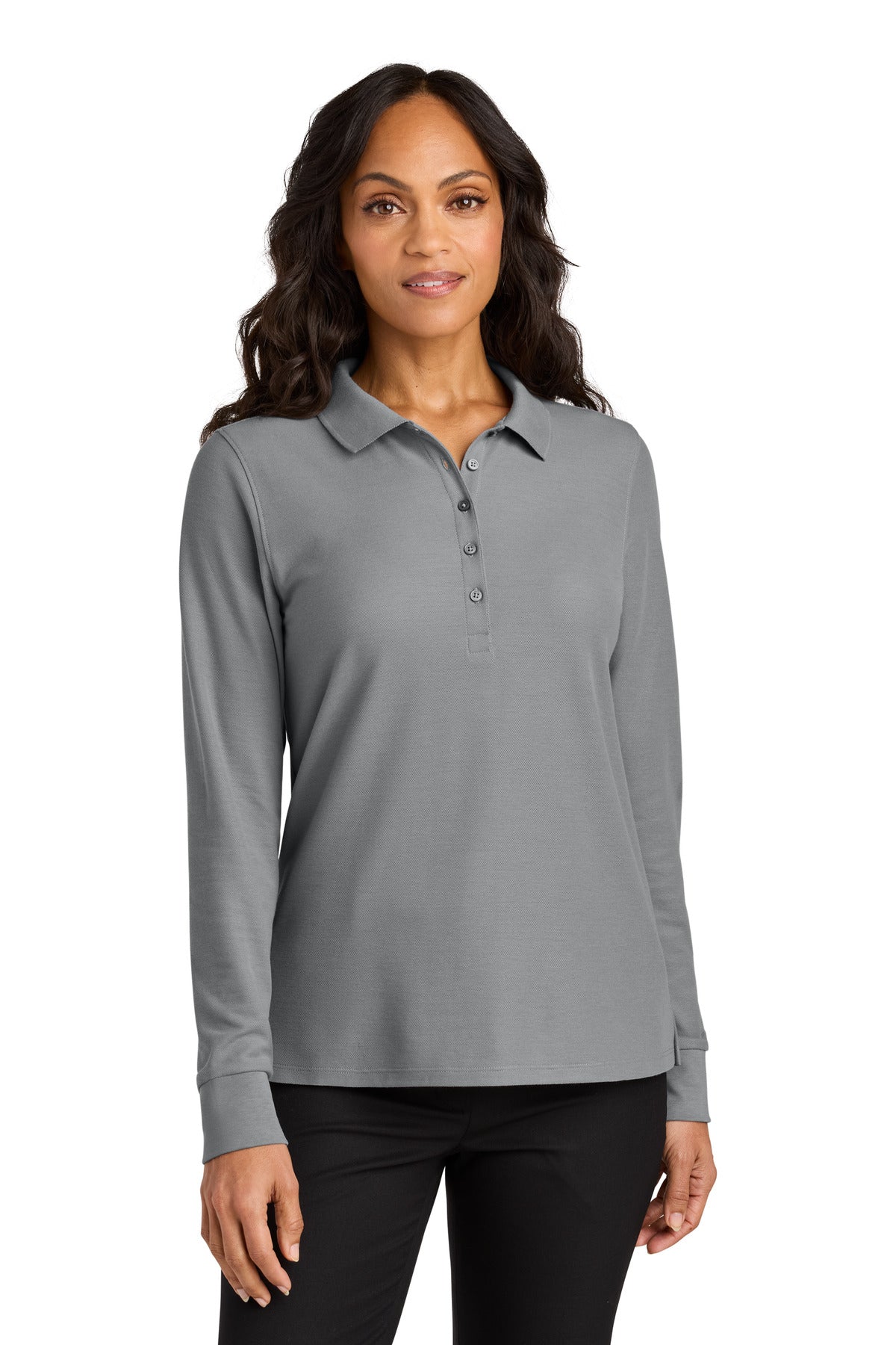 Port Authority LK200LS - Women's Wearever Signature Pique Long Sleeve Polo