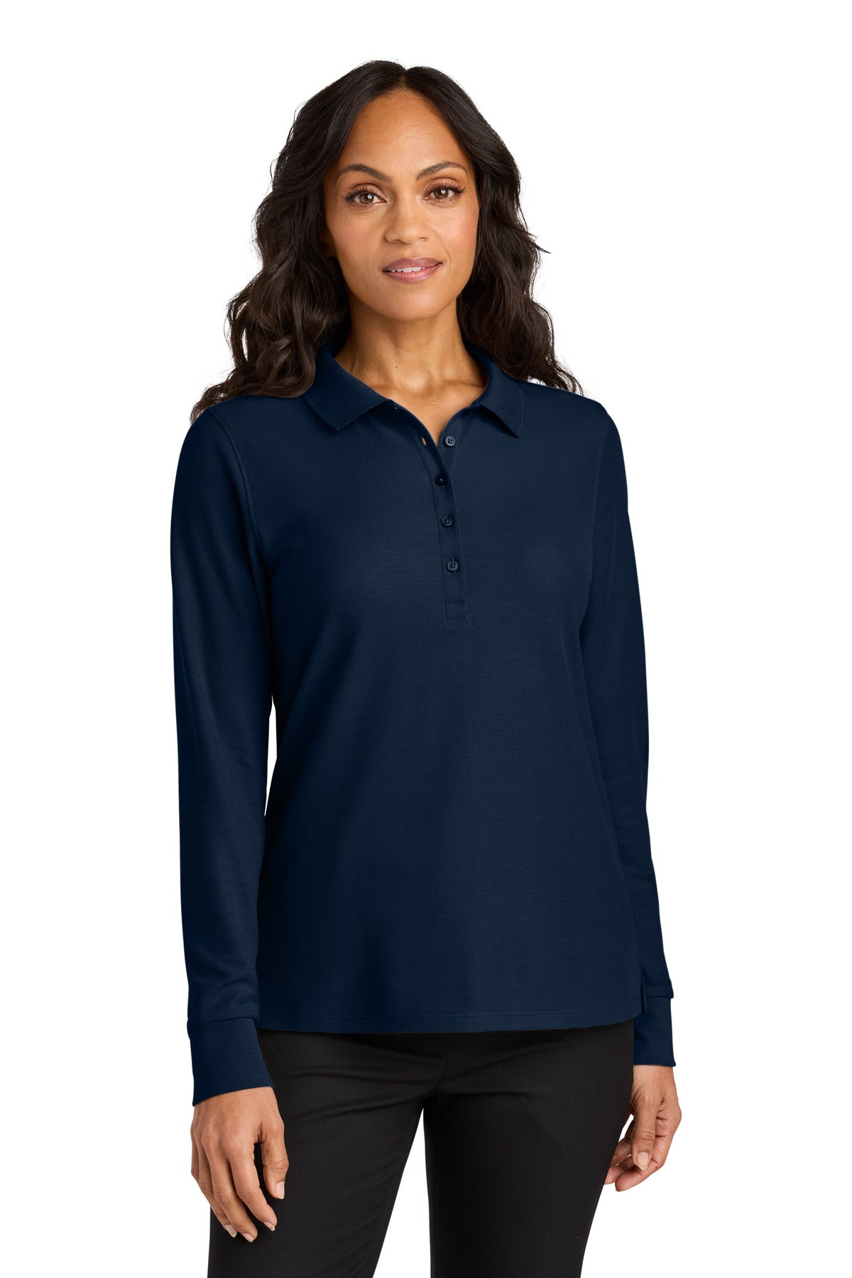 Port Authority LK200LS - Women's Wearever Signature Pique Long Sleeve Polo