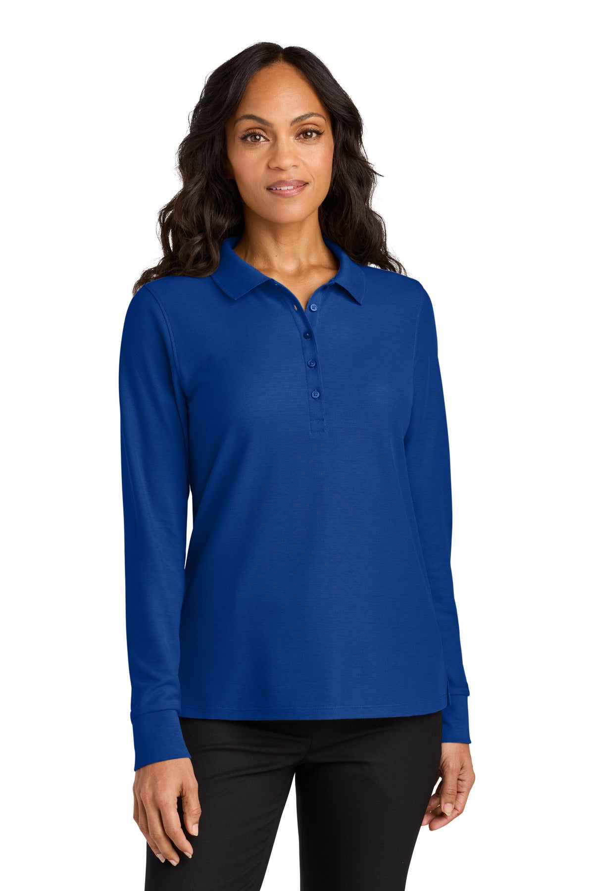 Port Authority LK200LS - Women's Wearever Signature Pique Long Sleeve Polo