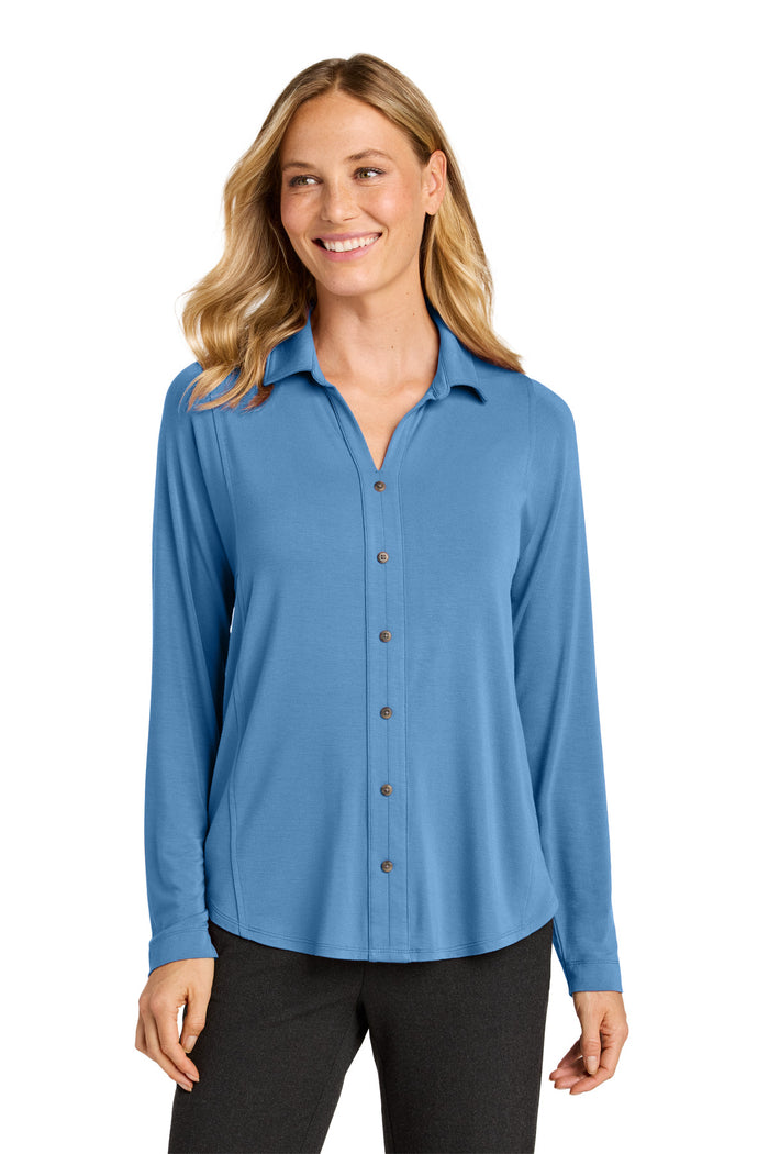 Port Authority LK5602 - Women's Luxe Knit Button Tunic