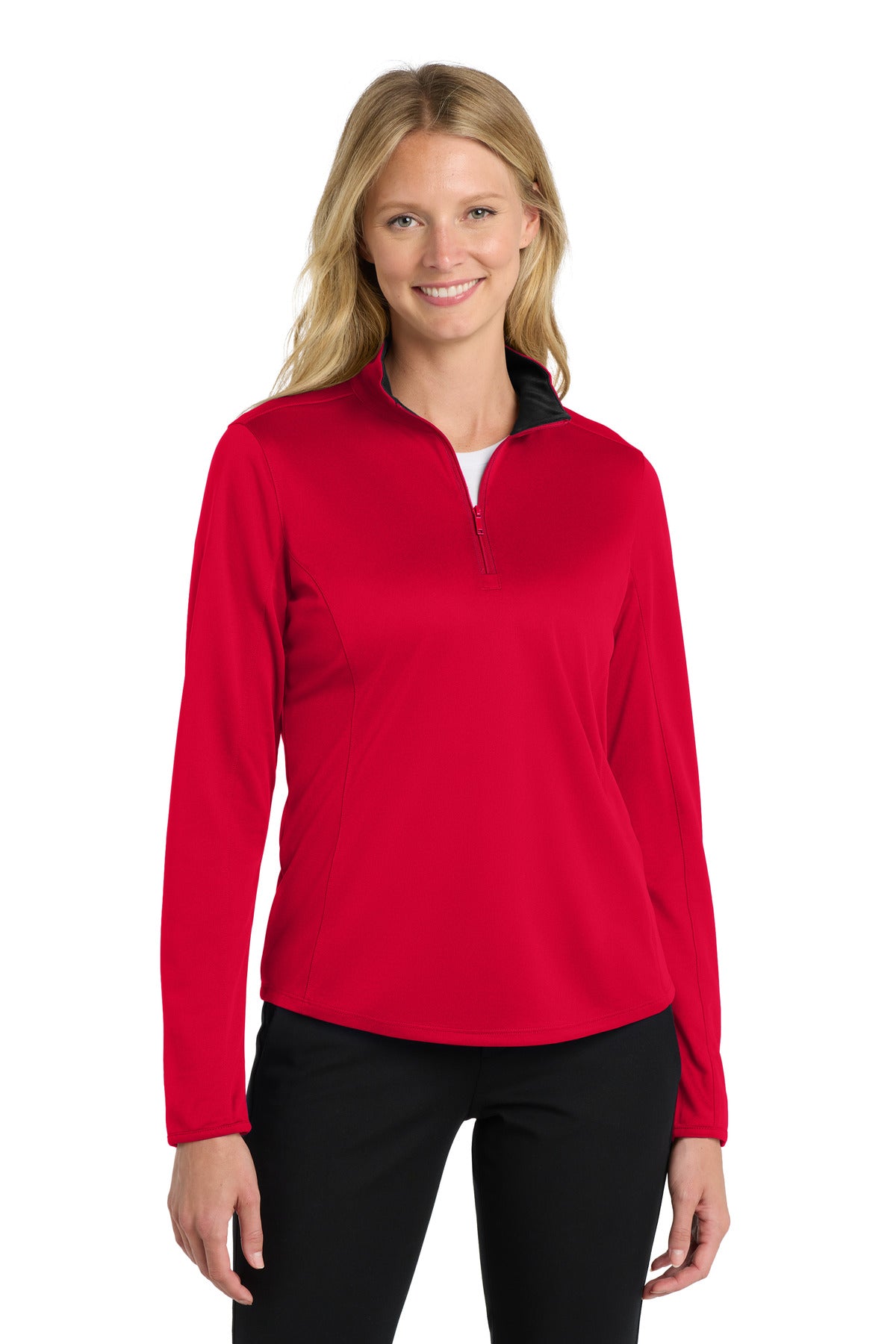 Port Authority LK584 - Women's Silk Touch Performance 1/4-Zip