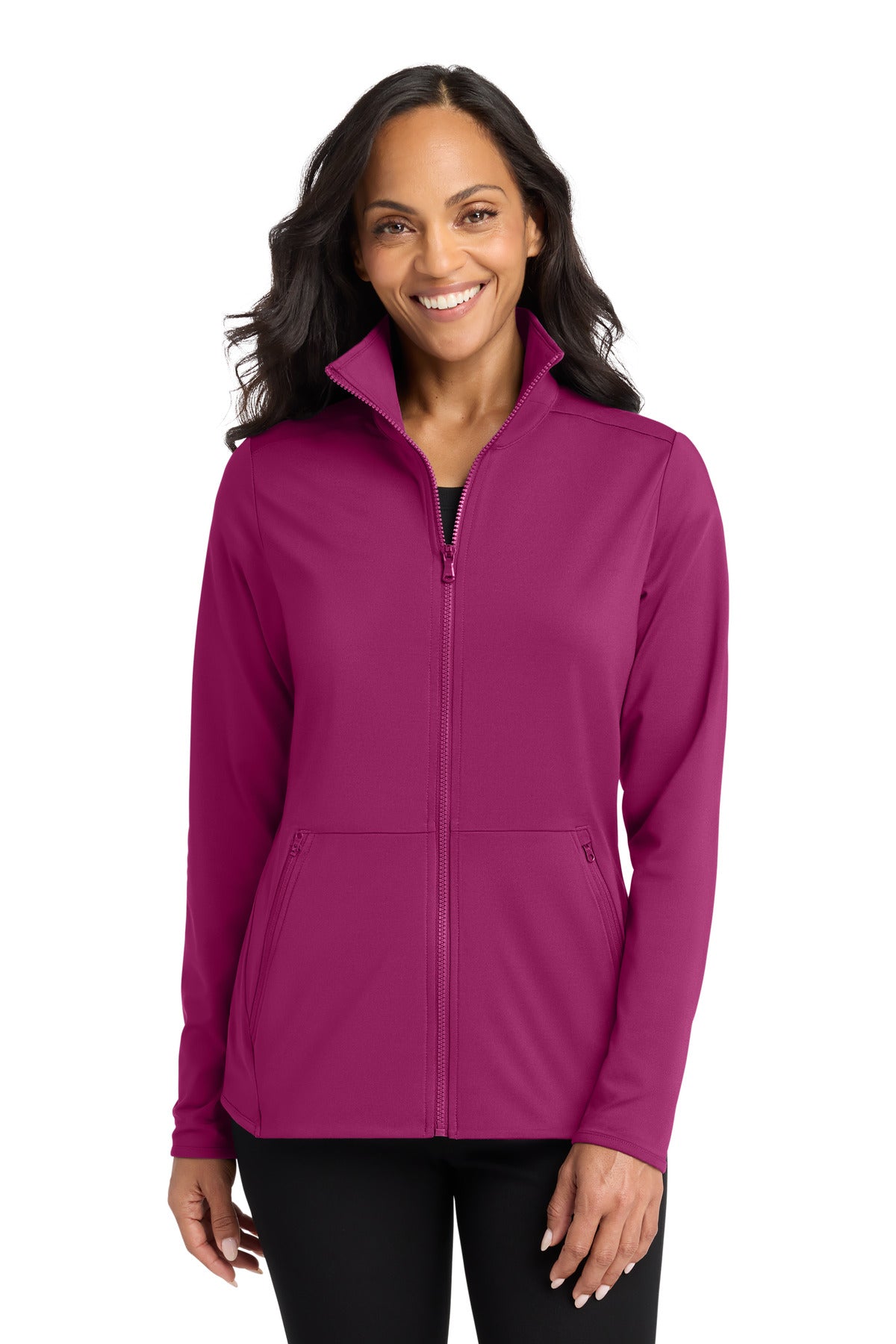 Port Authority LK595 - Women's Accord Stretch Fleece Full-Zip