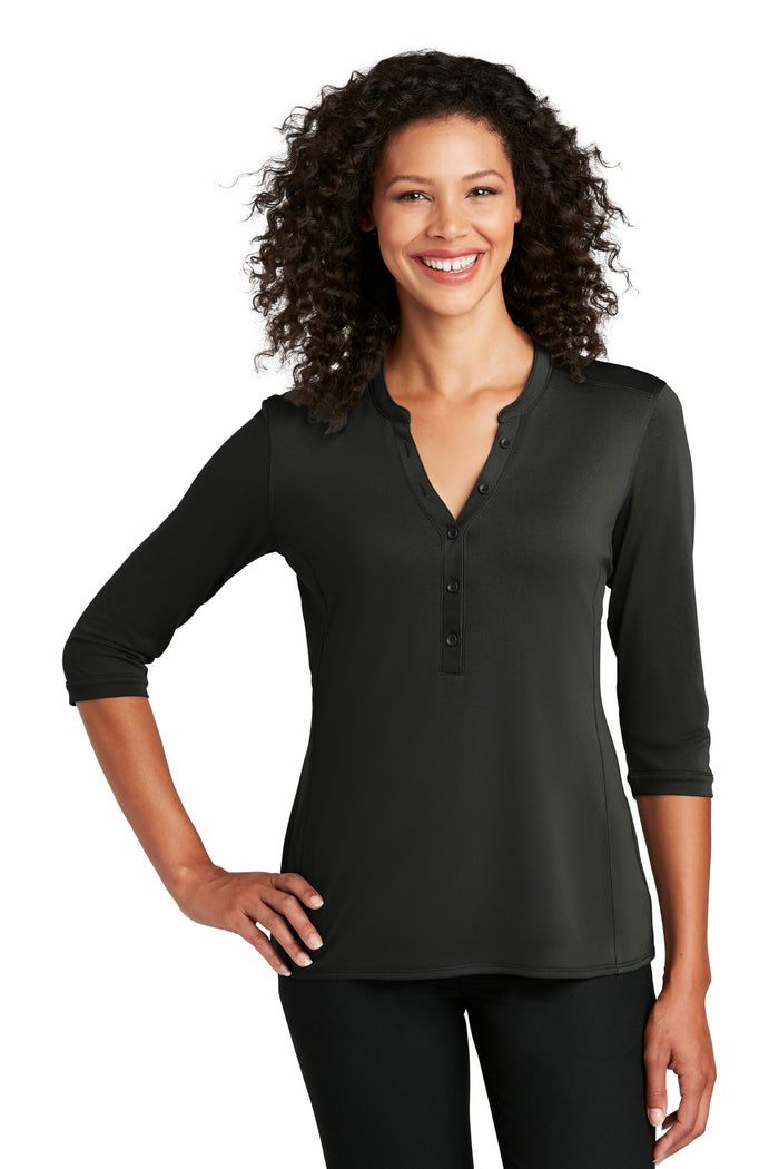 Port Authority LK750 - Women's UV Choice Pique Henley