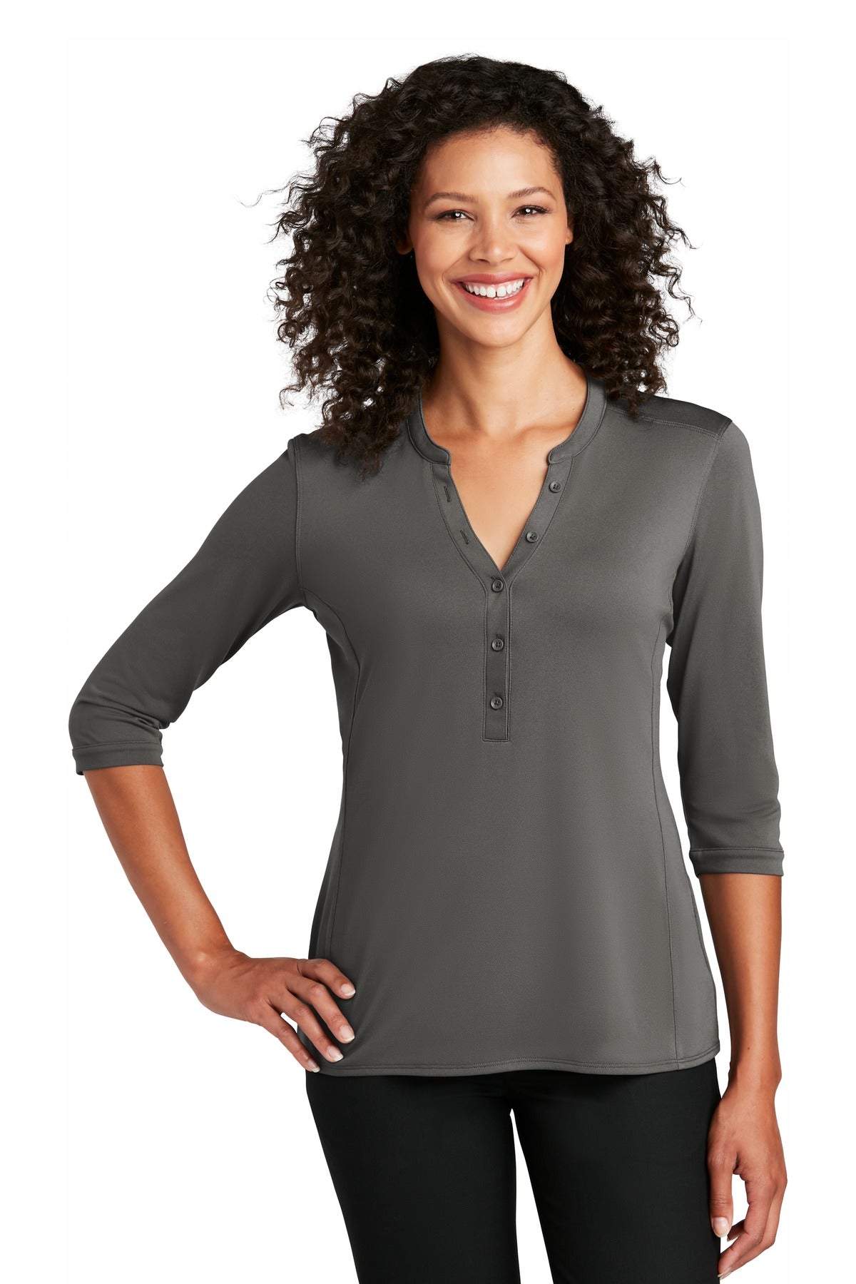 Port Authority LK750 - Women's UV Choice Pique Henley