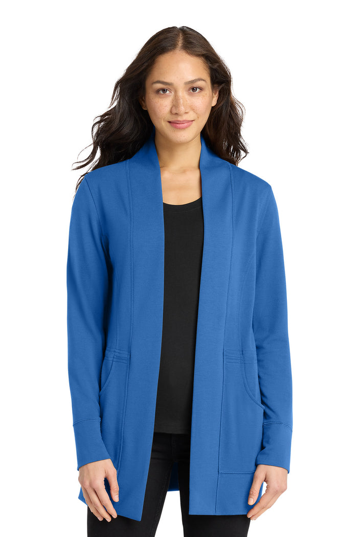 Port Authority LK825 - Women's Microterry Cardigan