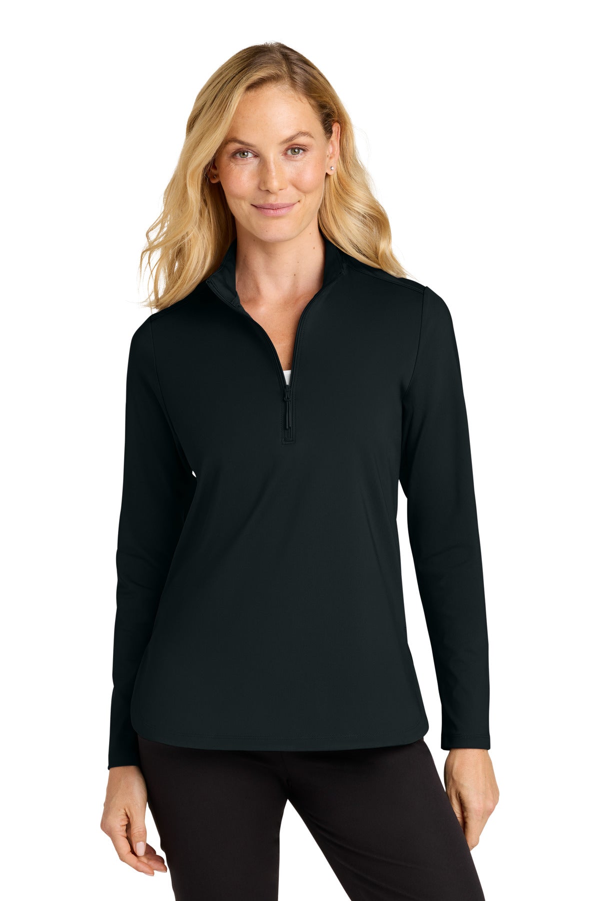 Port Authority LK880 - Women's C-FREE Double Knit 1/4-Zip