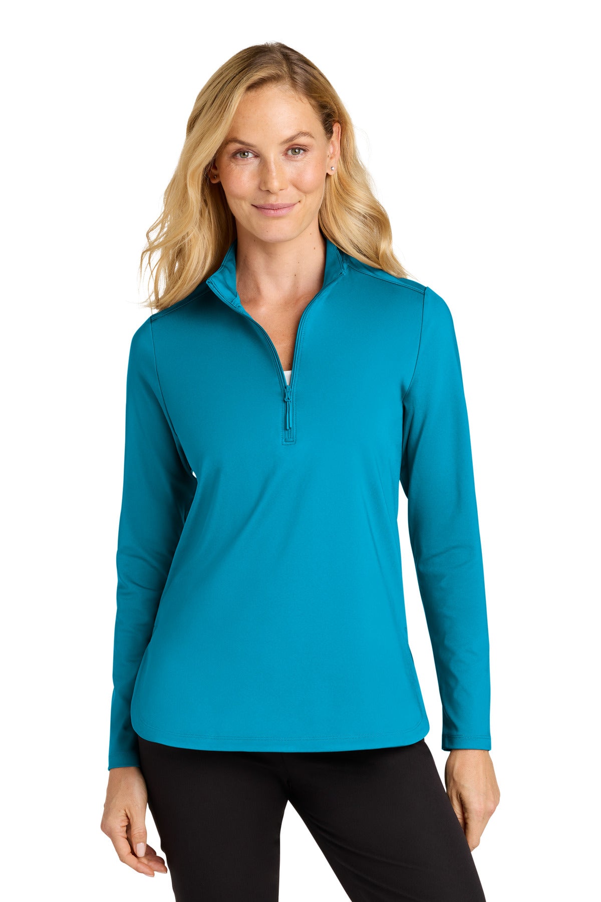Port Authority LK880 - Women's C-FREE Double Knit 1/4-Zip
