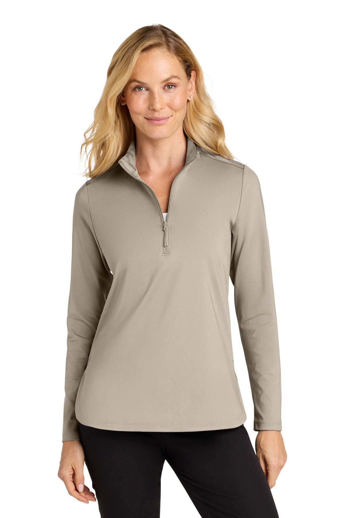 Port Authority LK880 - Women's C-FREE Double Knit 1/4-Zip