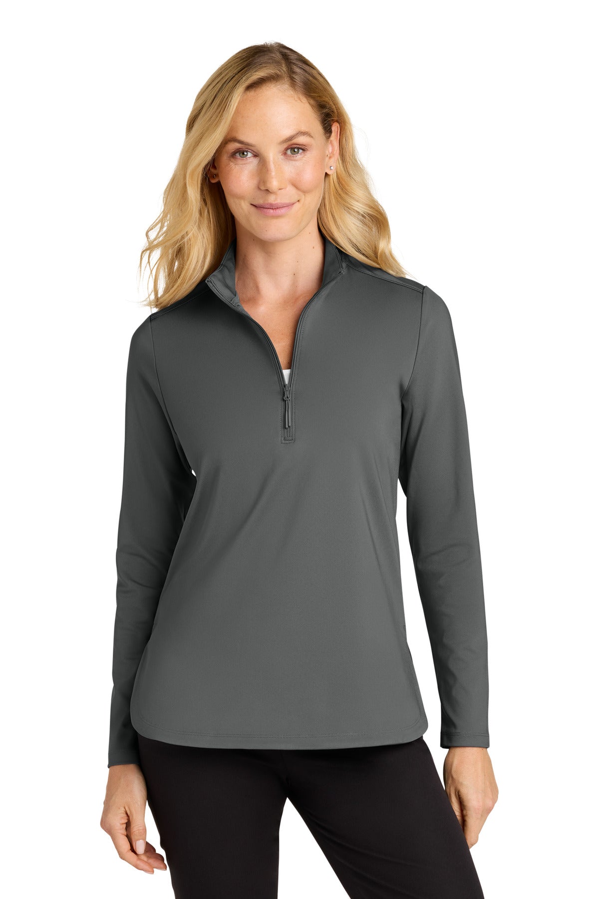 Port Authority LK880 - Women's C-FREE Double Knit 1/4-Zip