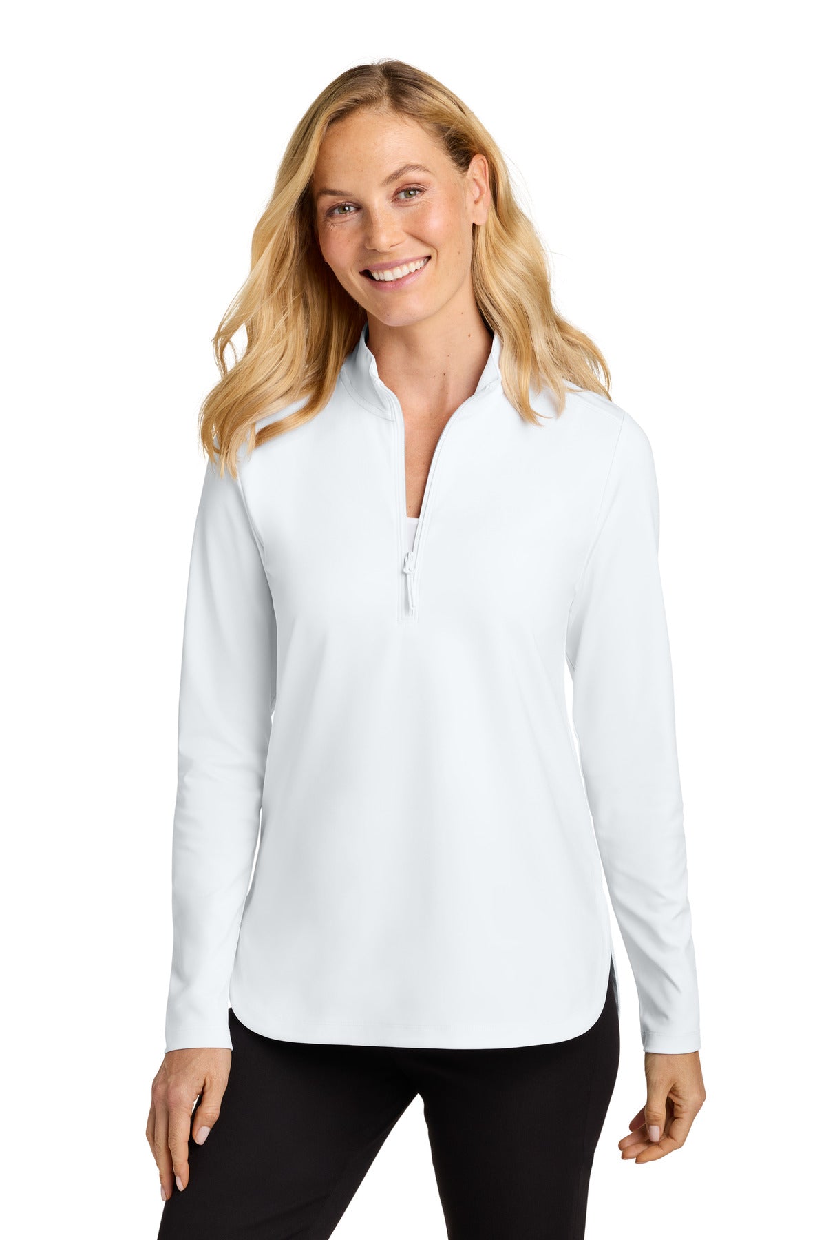 Port Authority LK880 - Women's C-FREE Double Knit 1/4-Zip