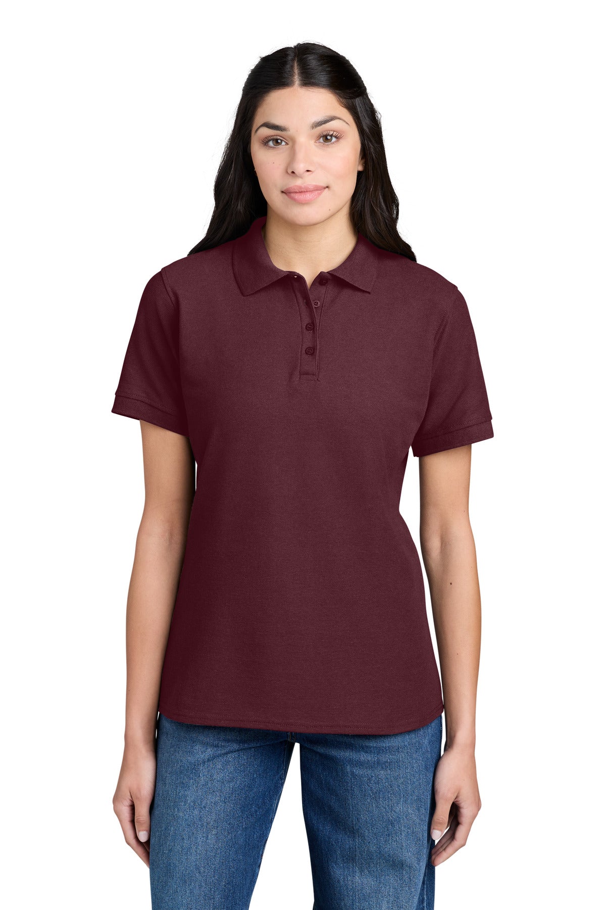 Port & Co LKP155 - Women's Core Blend Pique Polo