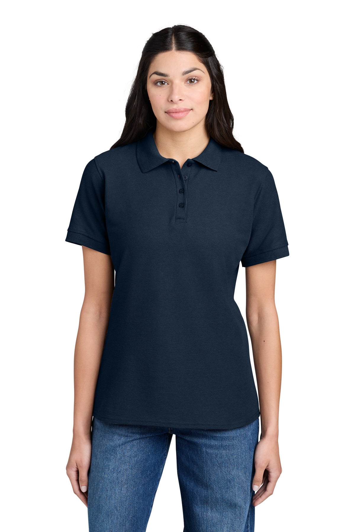 Port & Co LKP155 - Women's Core Blend Pique Polo