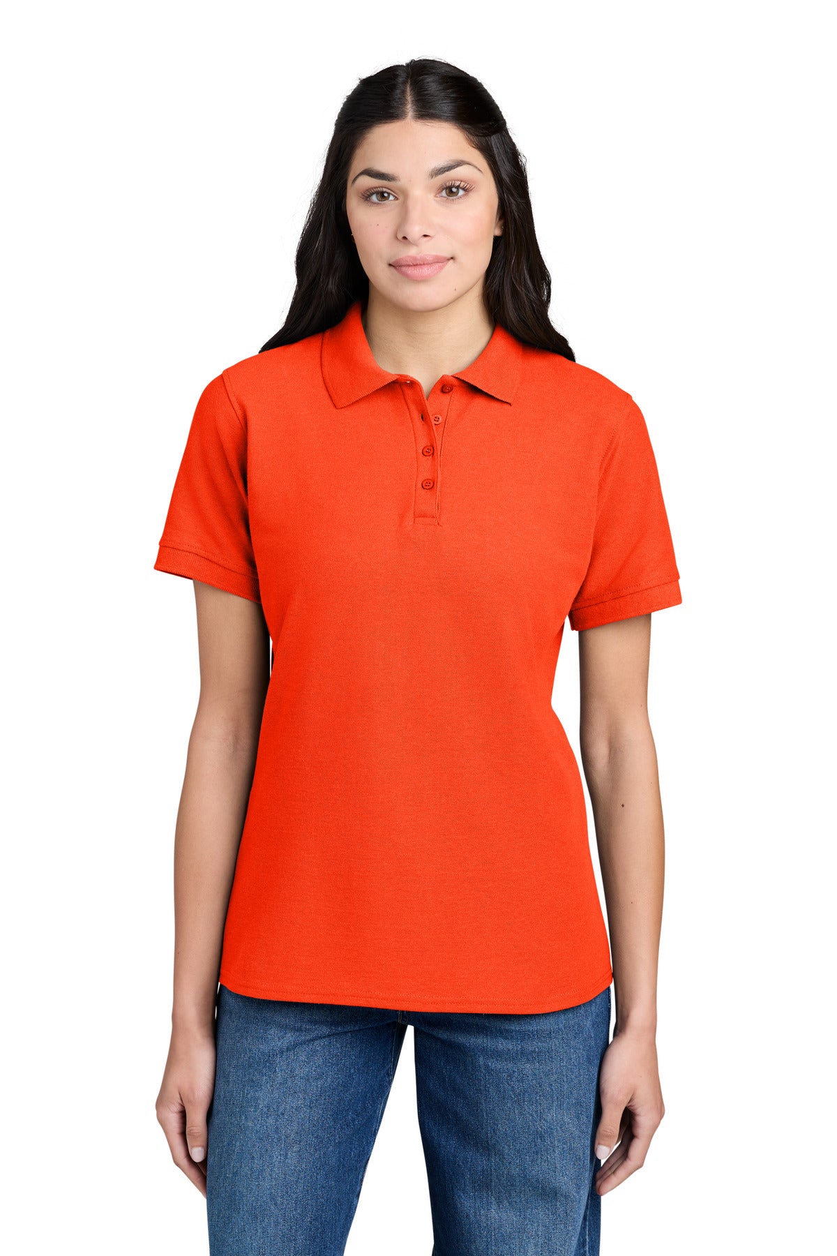 Port & Co LKP155 - Women's Core Blend Pique Polo