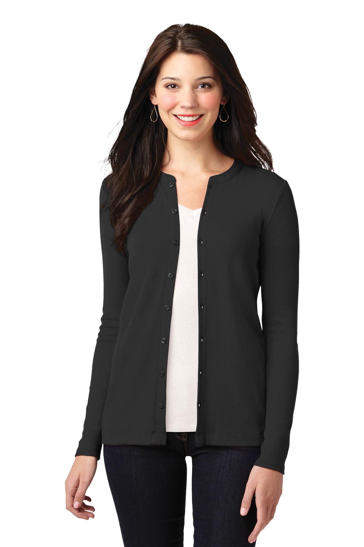Port Authority LM1008 - Women's Concept Stretch Button-Front Cardigan
