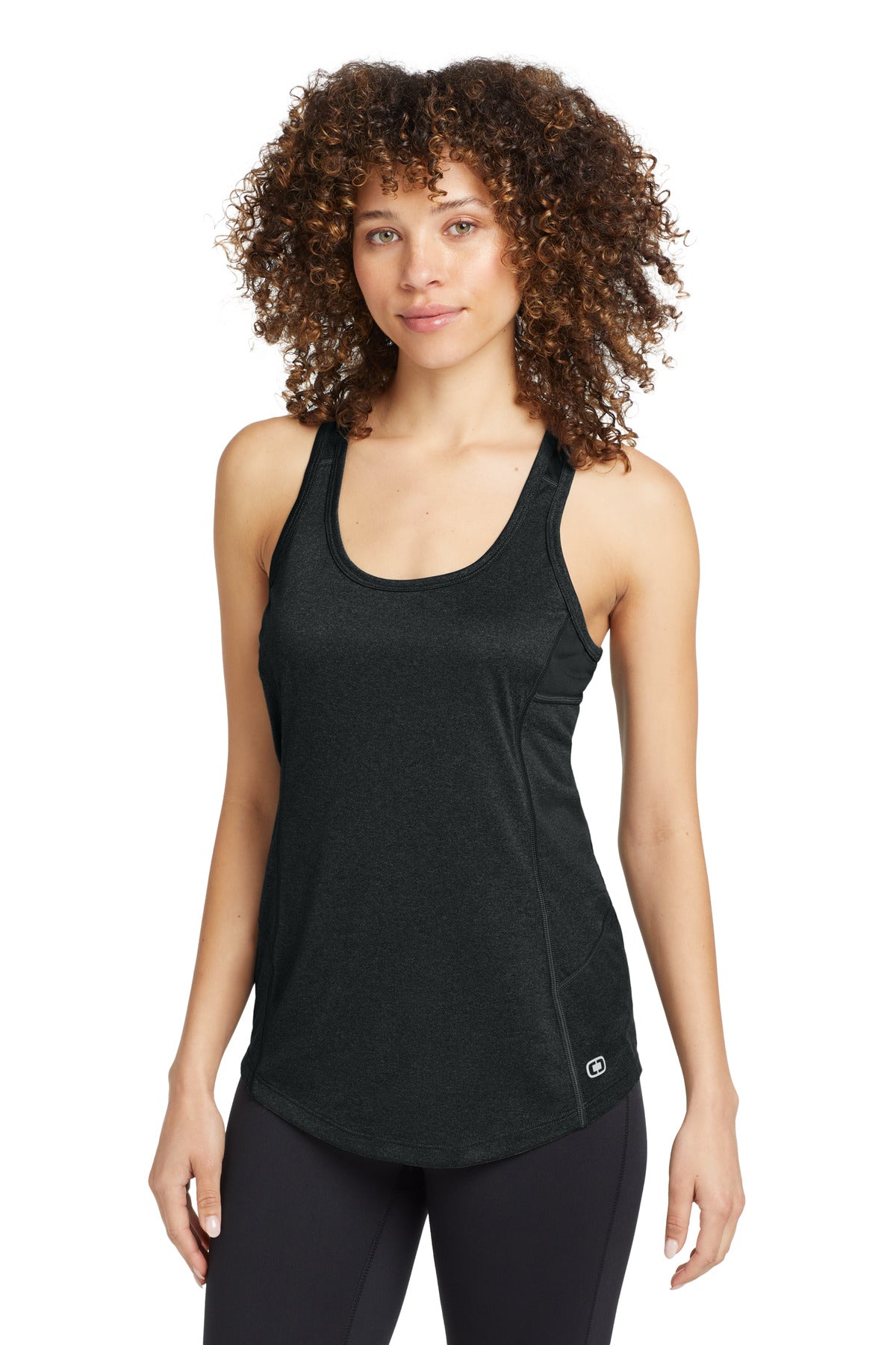 OGIO Women's Racerback Pulse Tank - LOE322 Blacktop