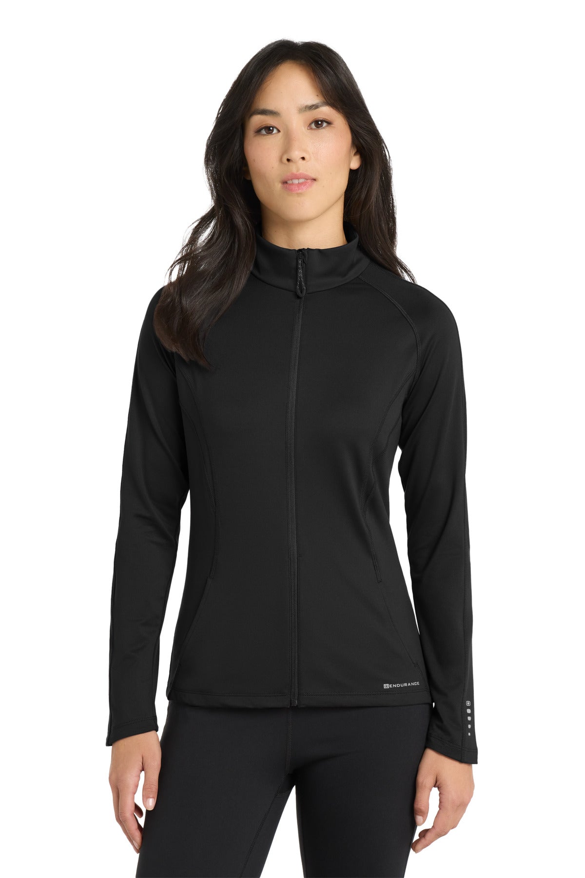 OGIO Women's Radius Full-Zip - LOE551 Blacktop