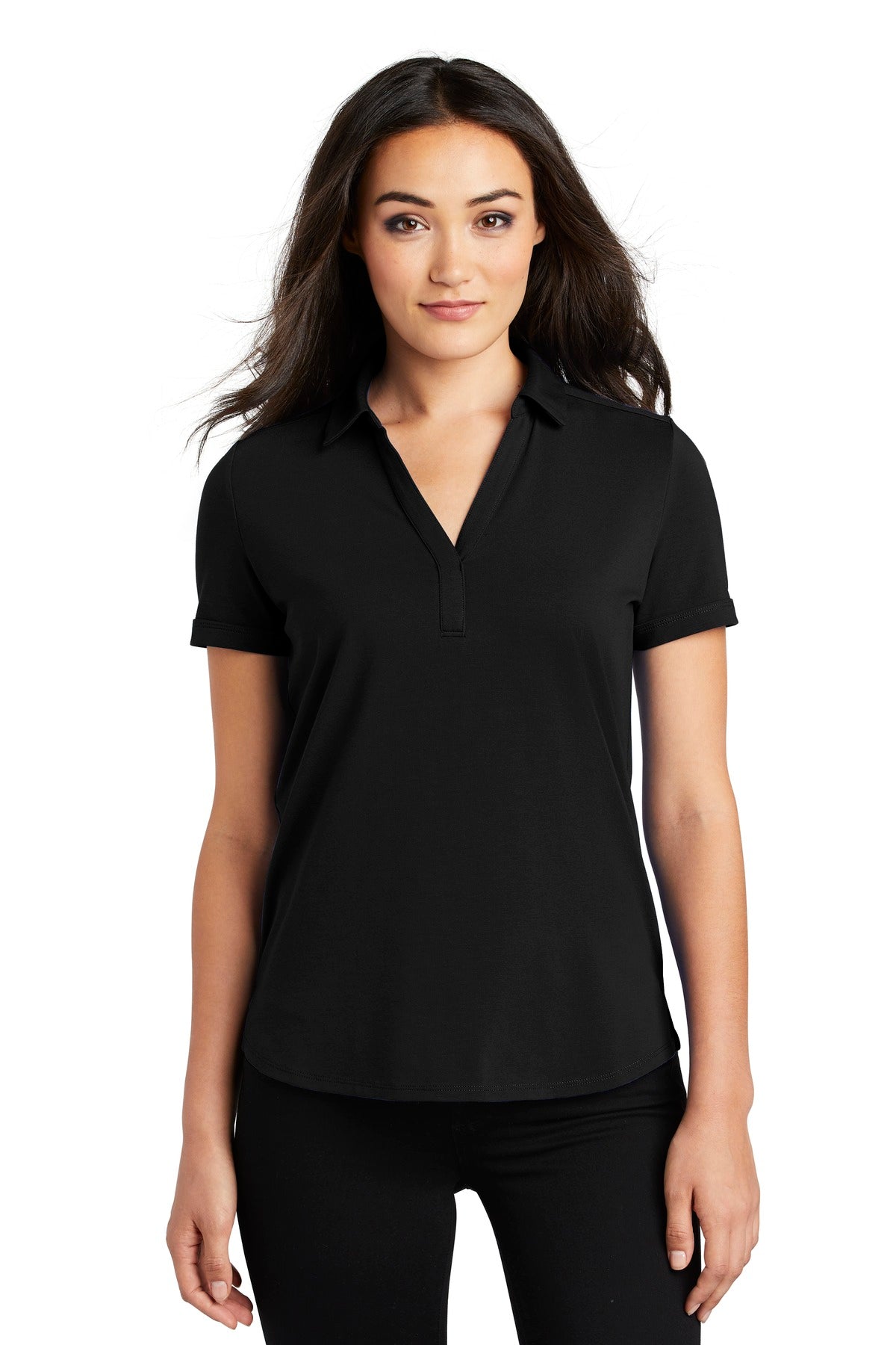 OGIO Women's Limit Polo - LOG138 Blacktop