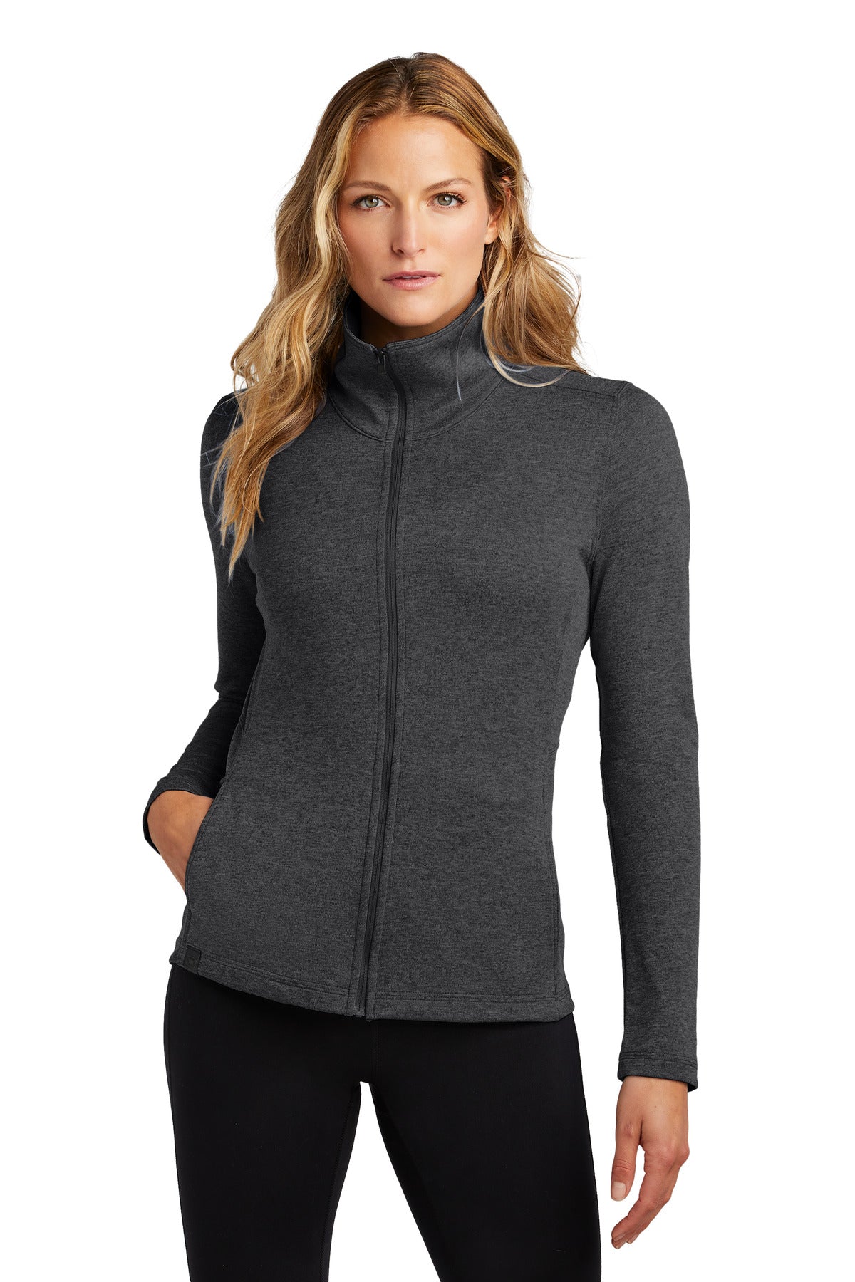 OGIO Women's Pixel Full-Zip - LOG203 Blacktop