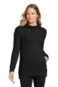 OGIO Women's Luuma Pullover Fleece Hoodie - LOG810 Blacktop