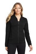 OGIO Women's Hinge Full-Zip - LOG820 Blacktop
