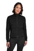 OGIO Women's Outstretch Full-Zip - LOG830 Blacktop