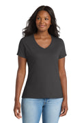 Port & Co LPC381V - Women's Performance Blend V-Neck Tee