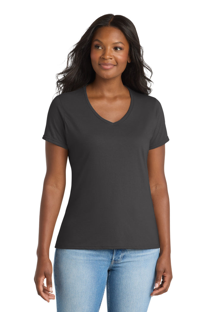 Port & Company LPC381V - Women's Performance Blend V-Neck Tee