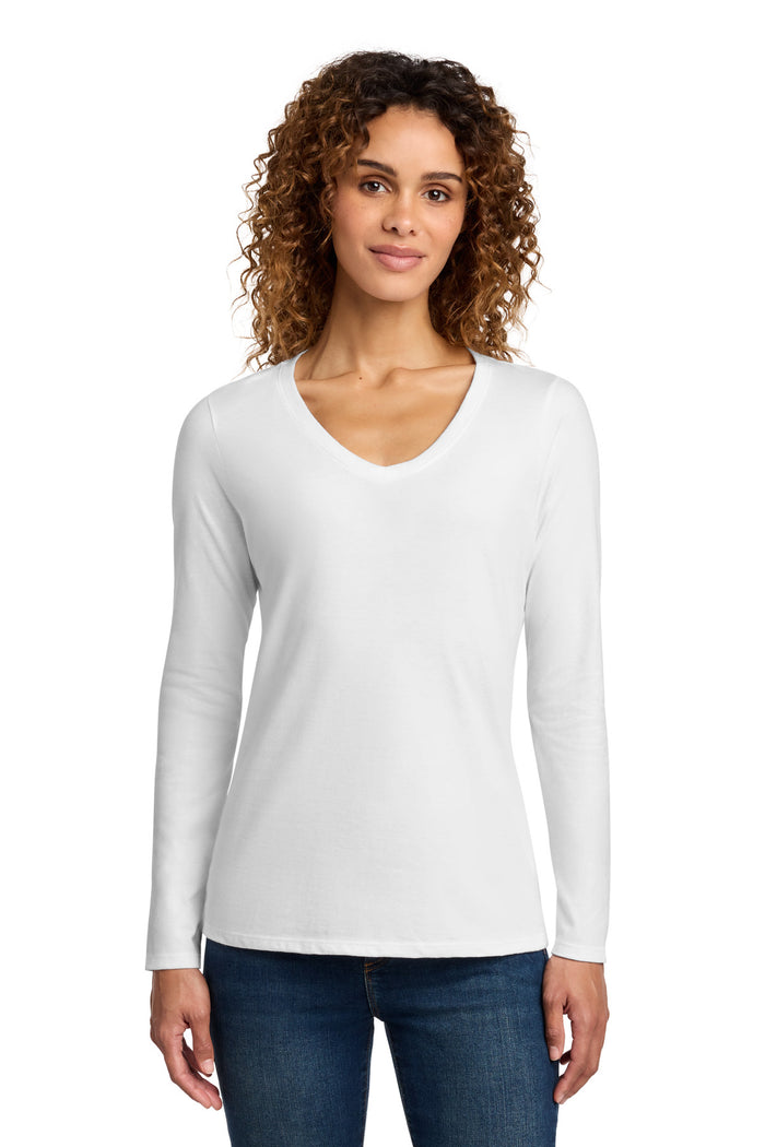 Port & Company LPC450VLS - Women's Long Sleeve Fan Favorite V-Neck Tee