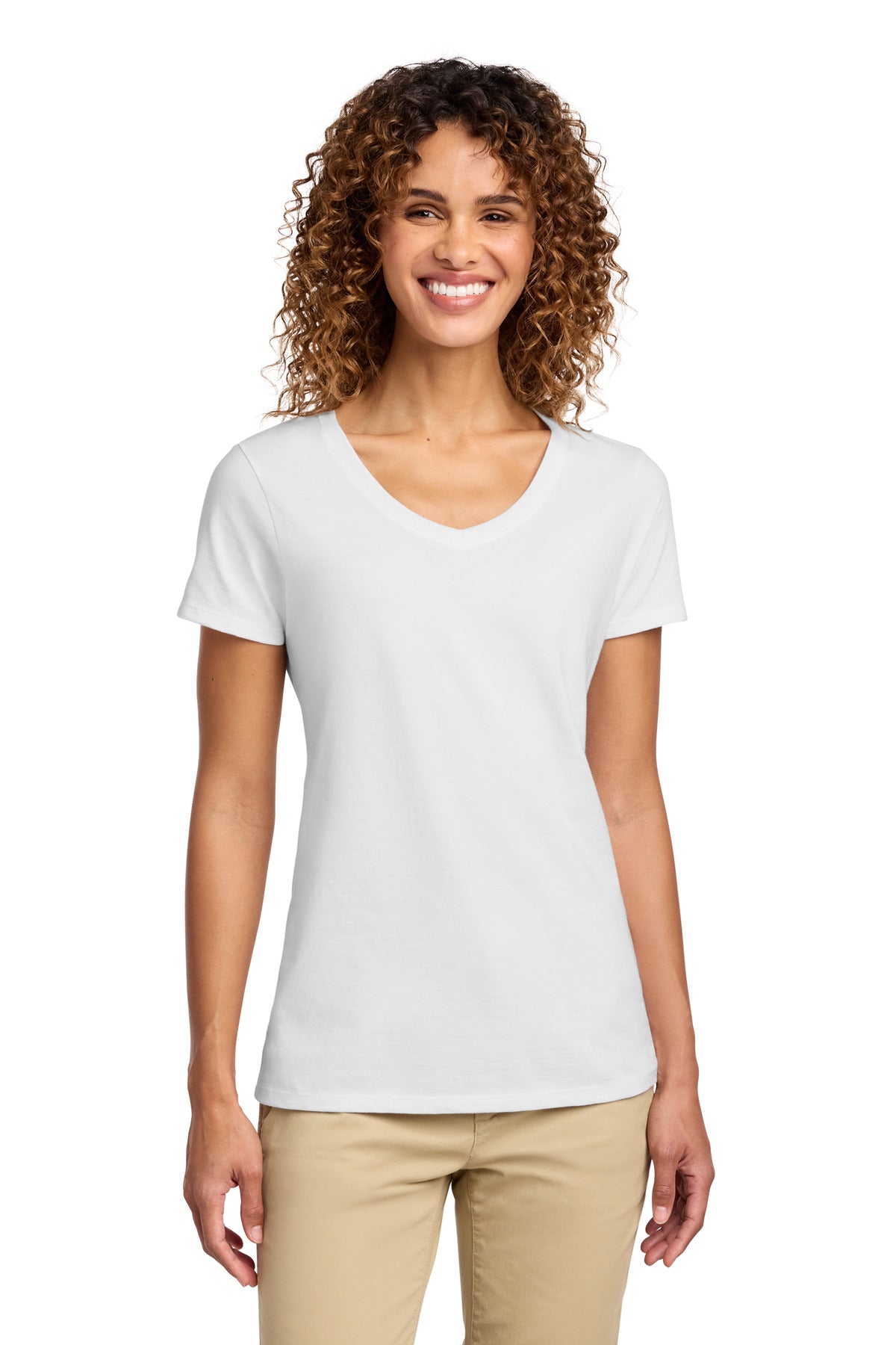 Port & Co LPC450V - Women's Fan Favorite V-Neck Tee