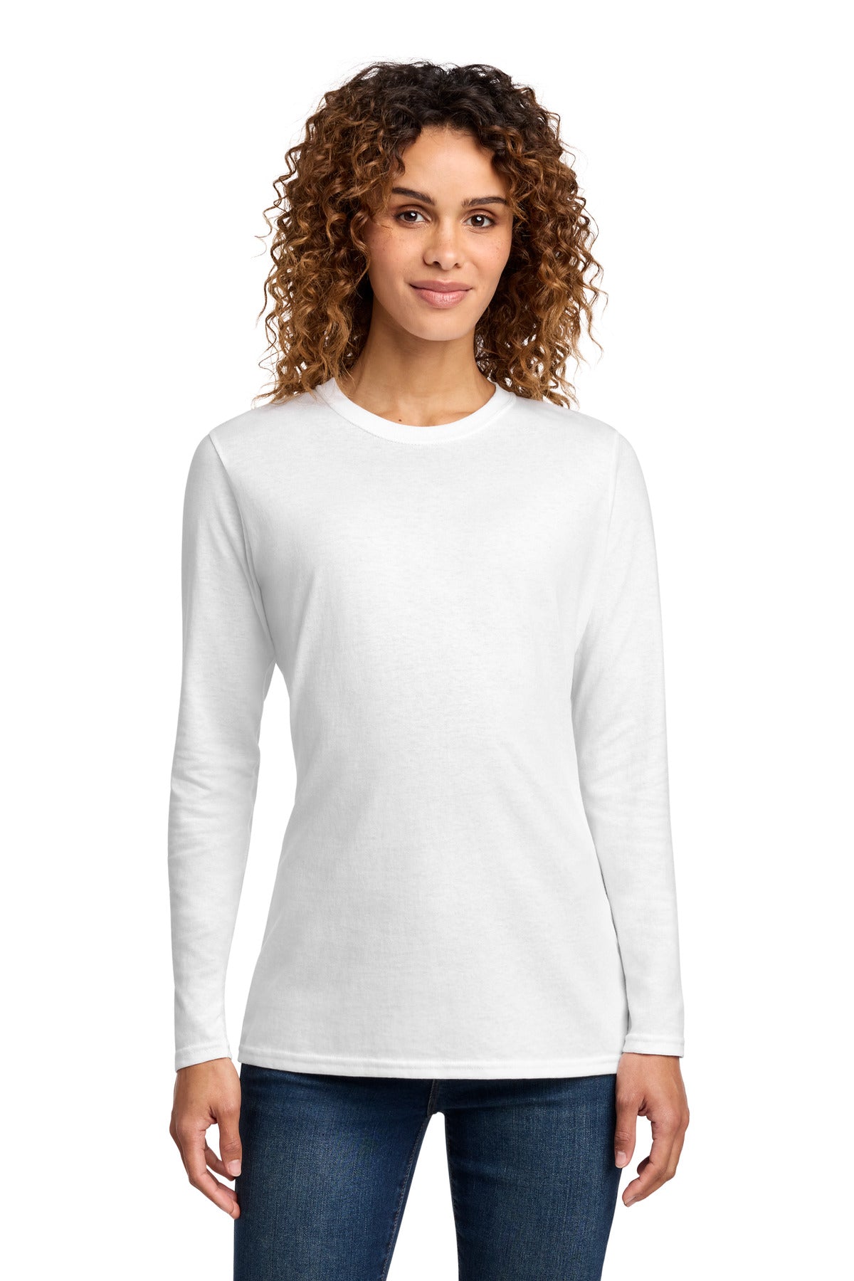 Port & Co LPC54LS - Women's Long Sleeve Core Cotton Tee