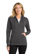 Port & Co LPC78ZH - Women's Core Fleece Full-Zip Hooded Sweatshirt