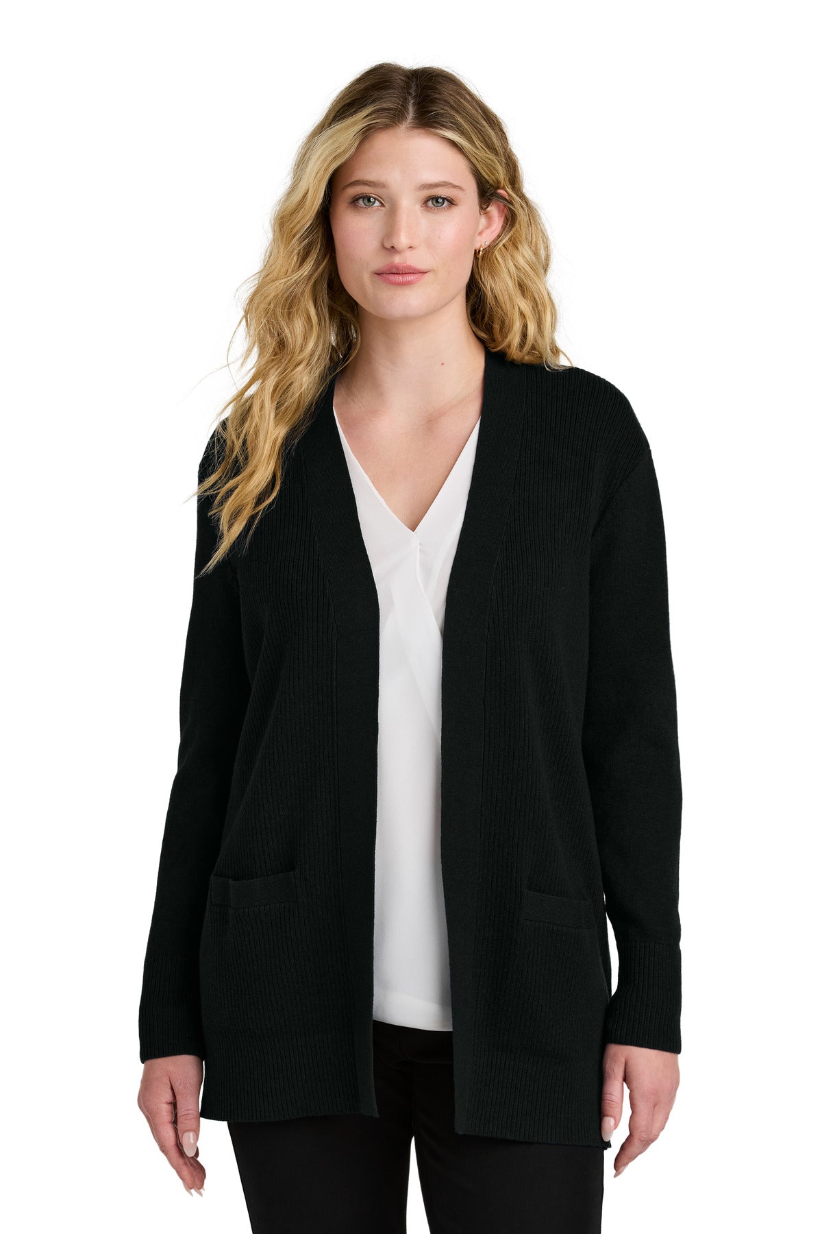 Port Authority LSW2890 - Women's Easy Care Open-Front Cardigan Sweater
