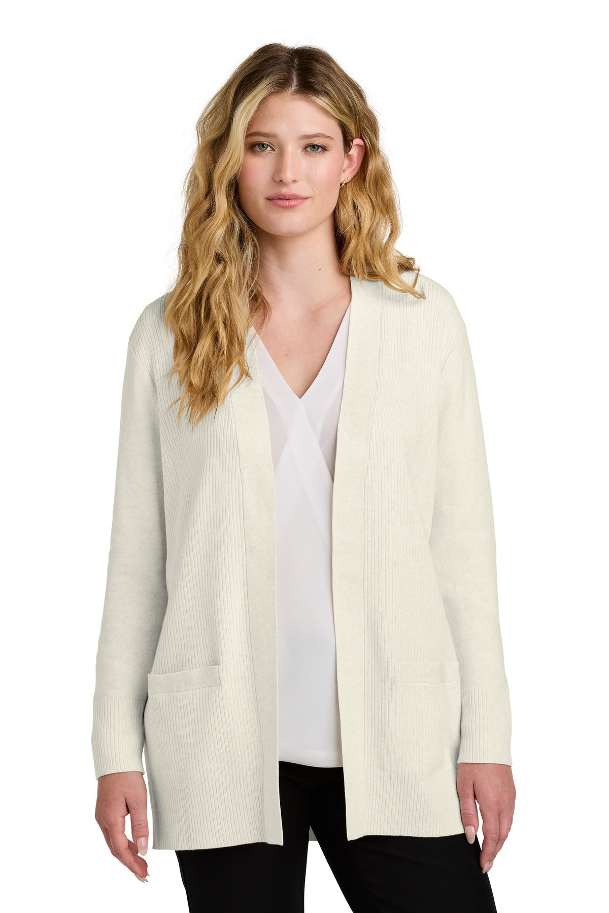 Port Authority LSW2890 - Women's Easy Care Open-Front Cardigan Sweater