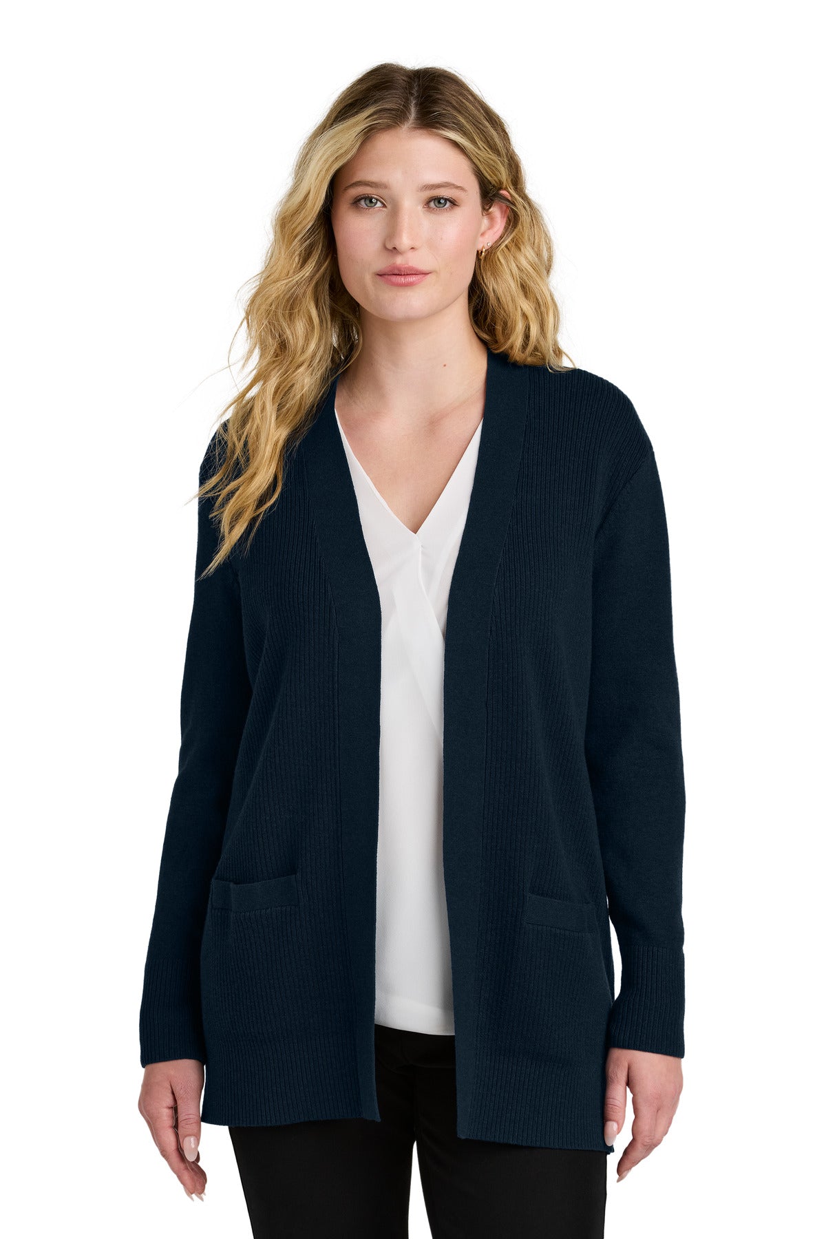 Port Authority LSW2890 - Women's Easy Care Open-Front Cardigan Sweater