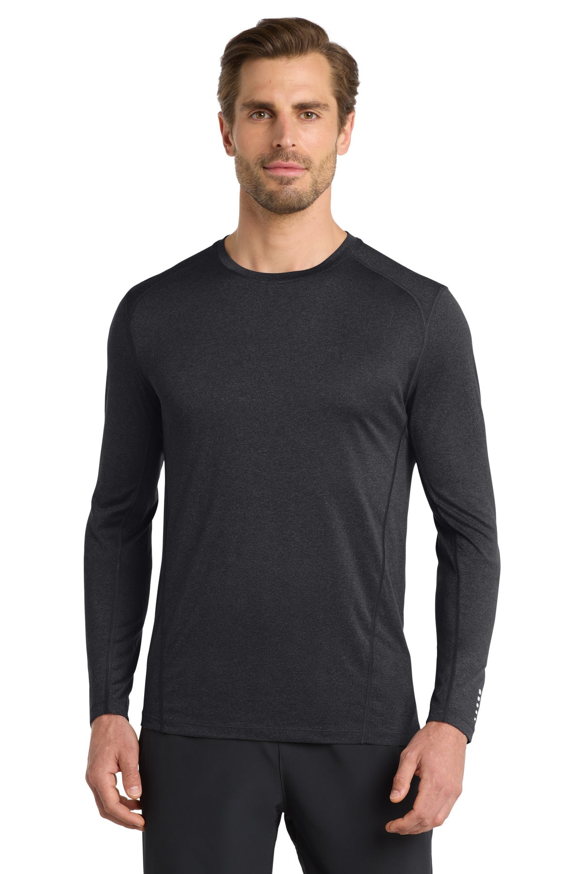 OGIO Long Sleeve Pulse Crew - OE321 Blacktop