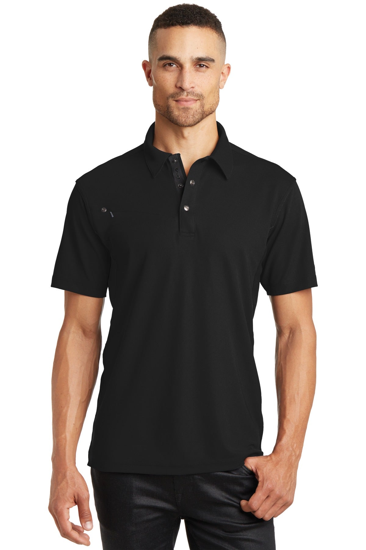 OGIO - Accelerator Polo - OG102 Blacktop/ Blacktop