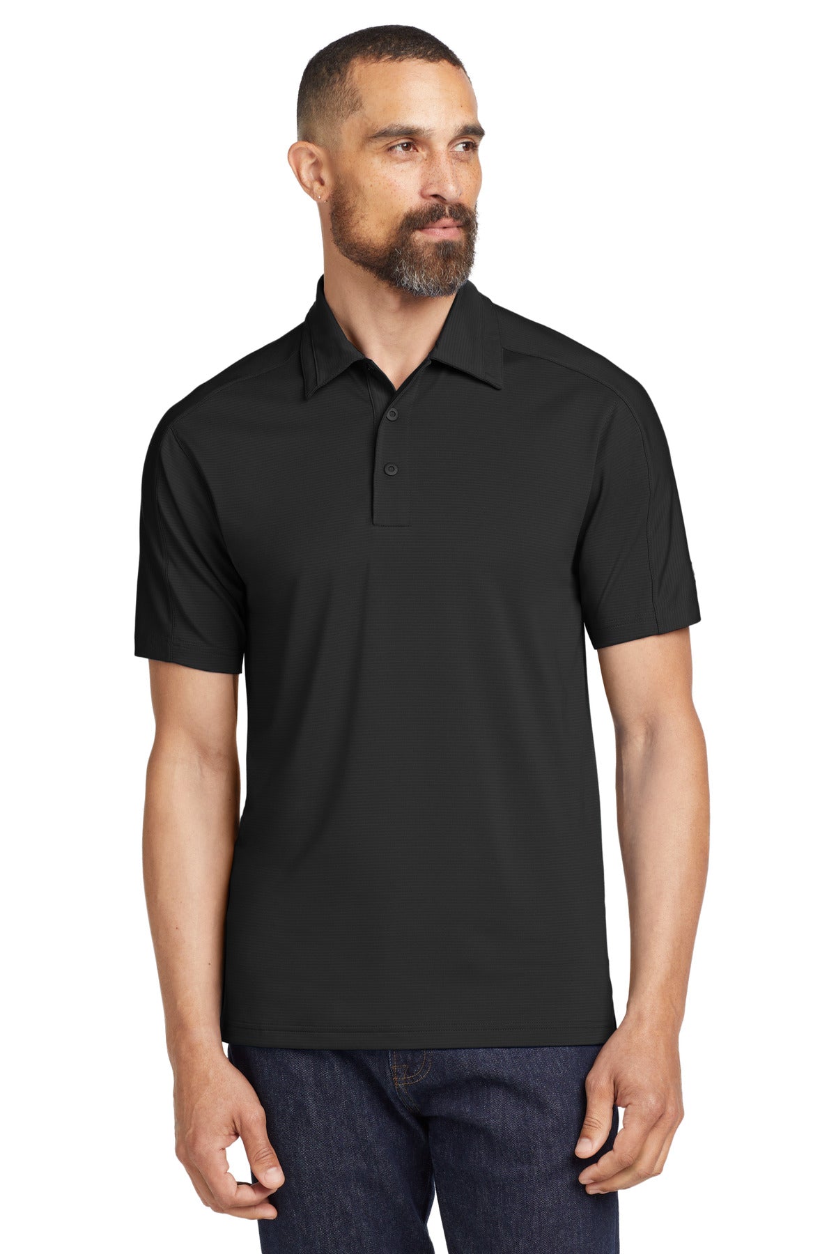 OGIO Linear Polo - OG1030 Blacktop