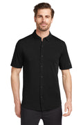 OGIO Gravitate Full-Button Polo - OG141 Blacktop
