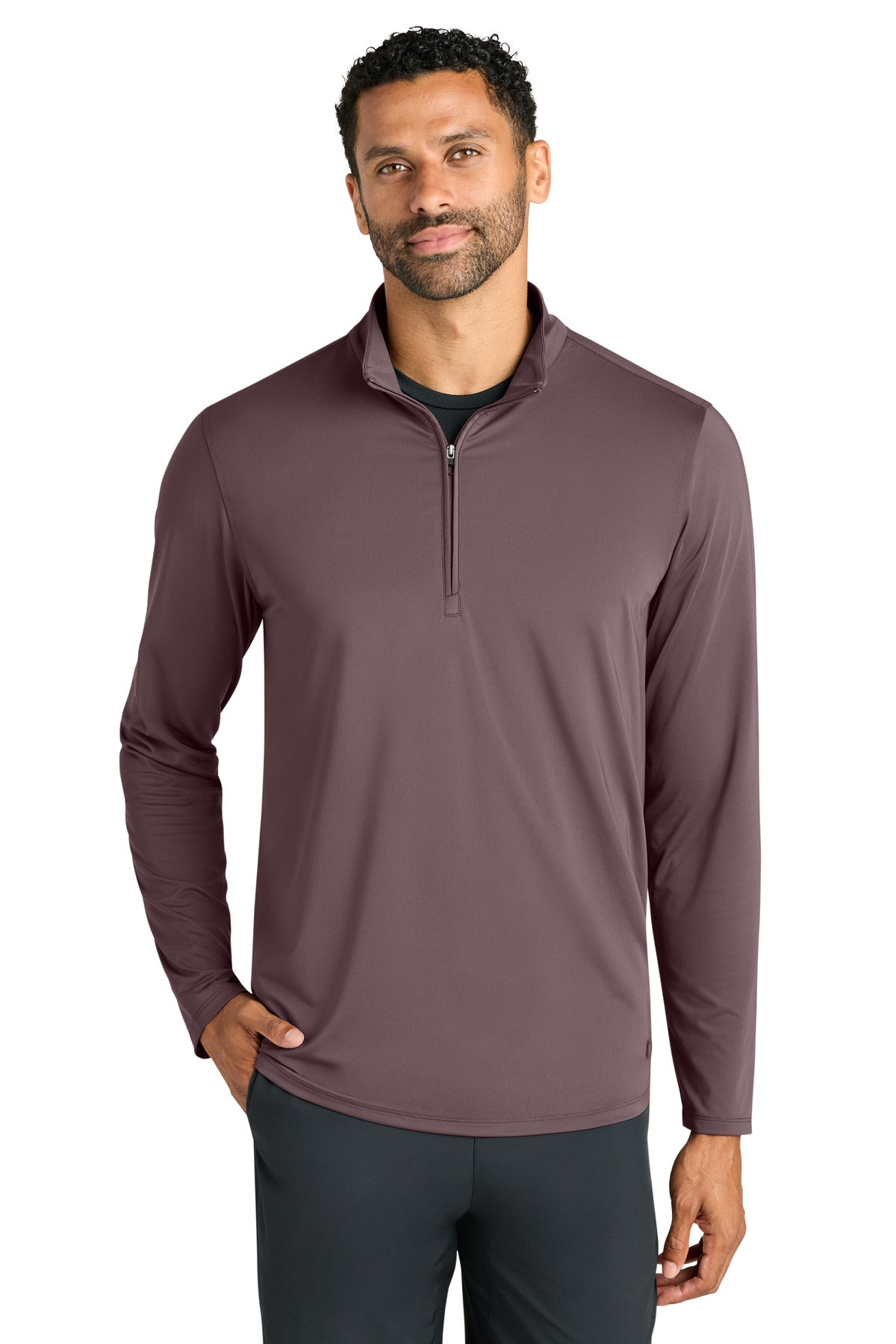 OGIO Regain 1/4-Zip - OG172 Ashen Plum