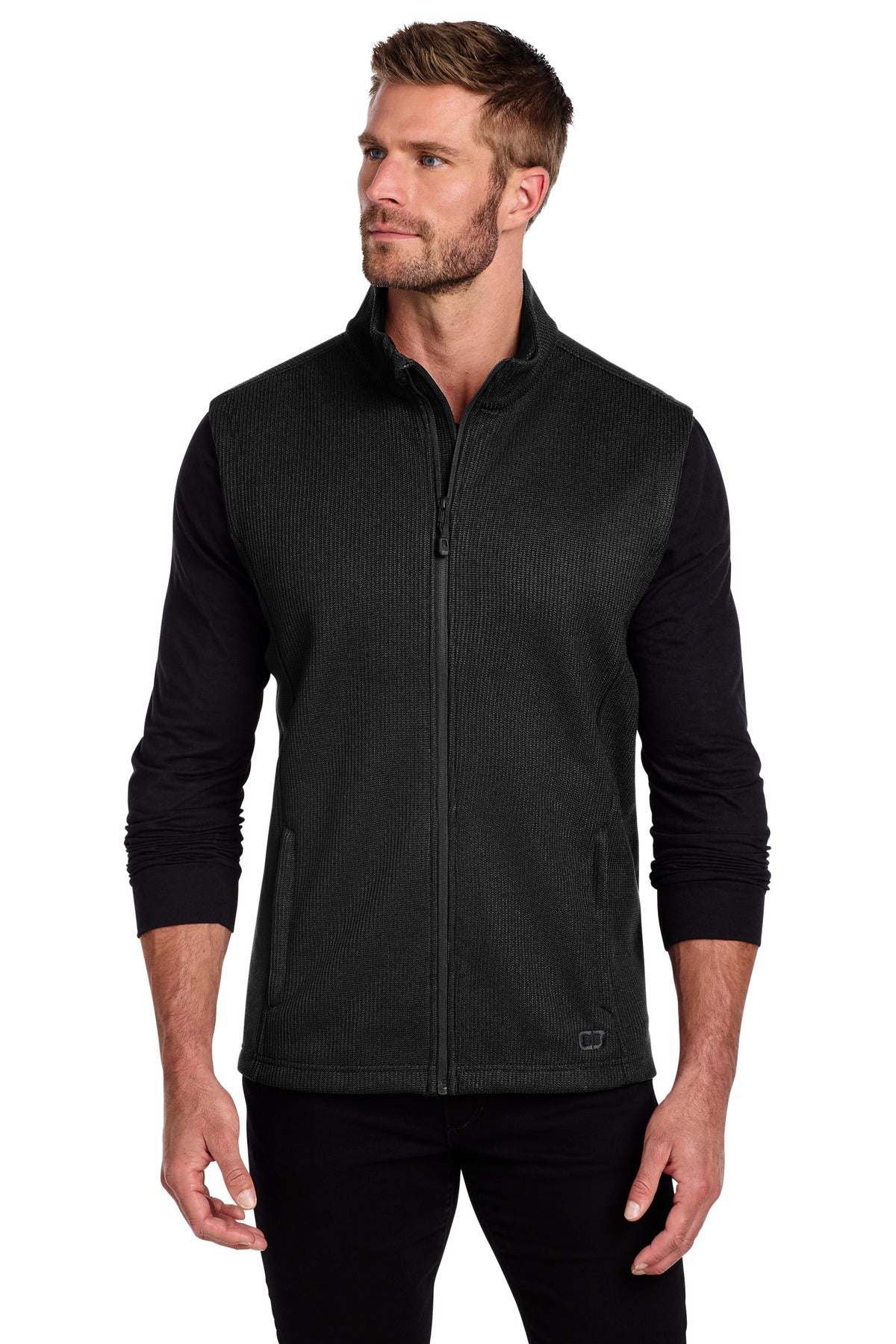 OGIO Grit Fleece Vest - OG730 Blacktop