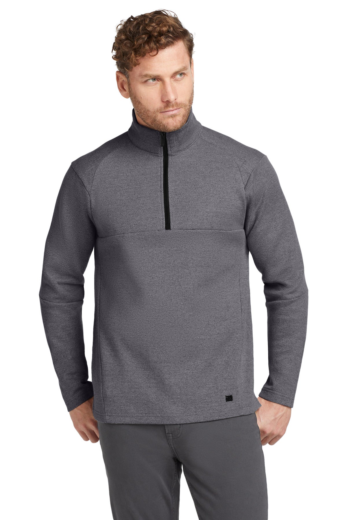 OGIO Transition 1/4-Zip - OG821 Blacktop Heather