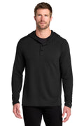 OGIO Luuma Flex Hooded Henley - OG826 Blacktop