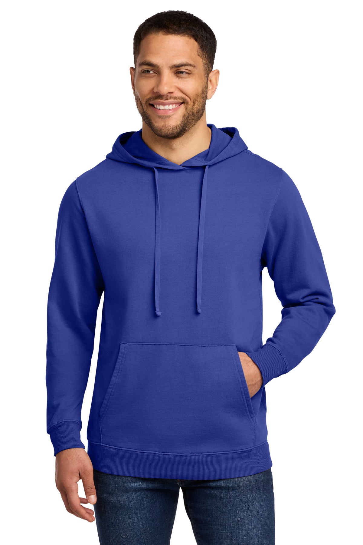 Port & Co PC098H - Beach Wash Garment-Dyed Pullover Hooded Sweatshirt