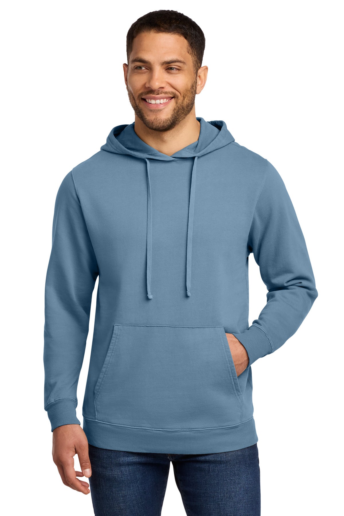 Port & Co PC098H - Beach Wash Garment-Dyed Pullover Hooded Sweatshirt