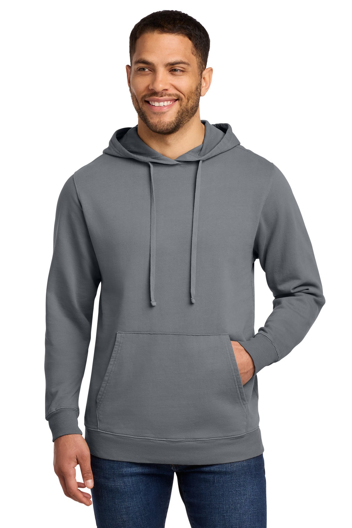 Port & Co PC098H - Beach Wash Garment-Dyed Pullover Hooded Sweatshirt