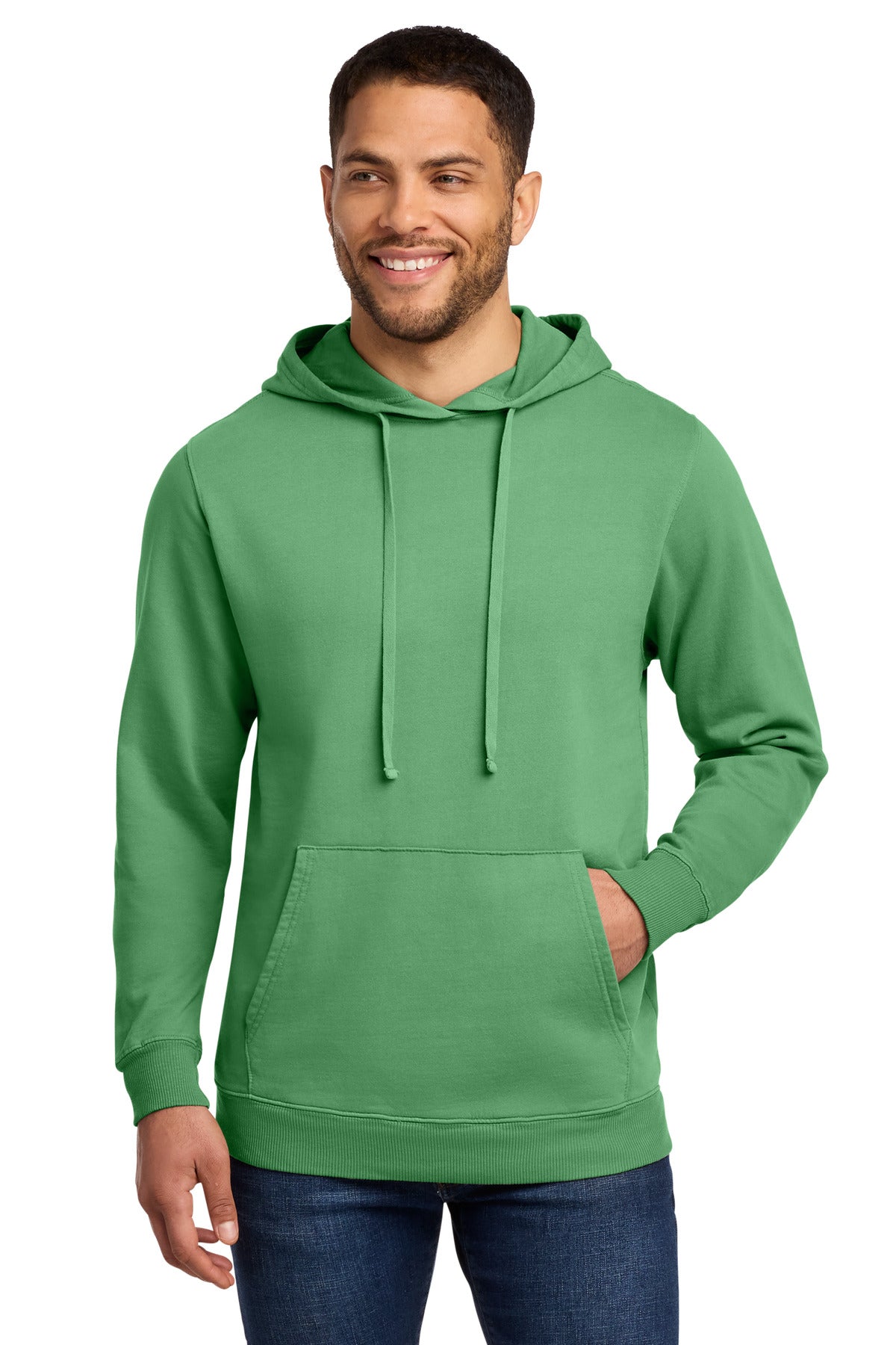 Port & Co PC098H - Beach Wash Garment-Dyed Pullover Hooded Sweatshirt