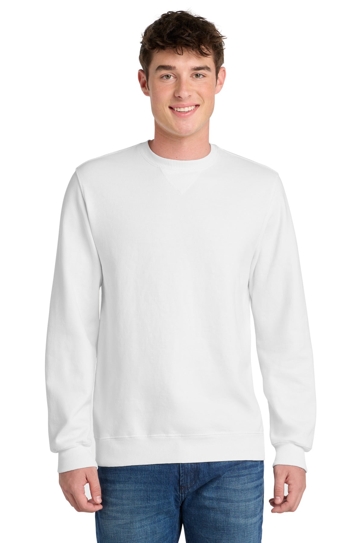 Port & Company PC098 - Beach Wash Garment-Dyed Crewneck Sweatshirt